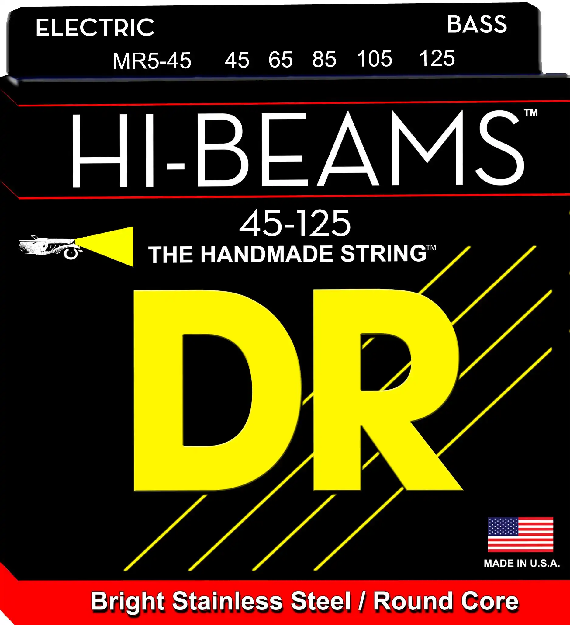 DR Strings MR5 Hi-Beam 45-125